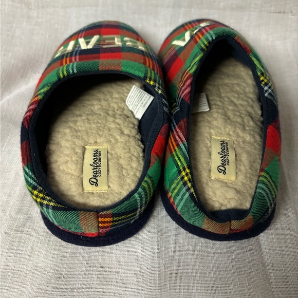 NWOT Dearfoams mens slippers papa bear - Picture 3 of 7